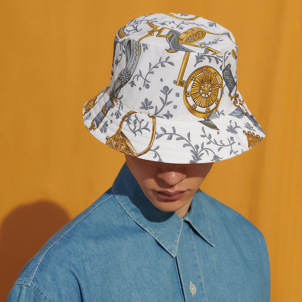 Fred Etriers reversible bucket hat | Hermès USA